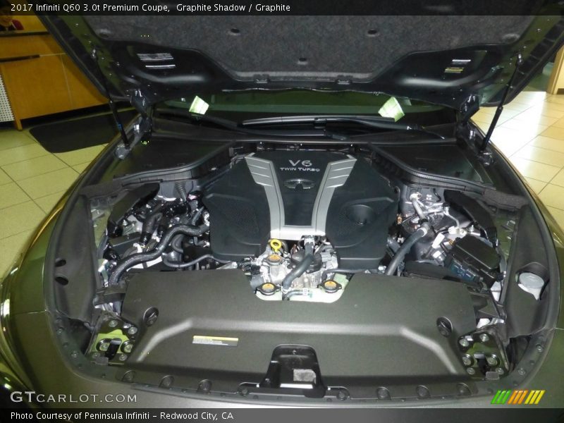  2017 Q60 3.0t Premium Coupe Engine - 3.0 Liter Twin-Turbocharged DOHC 24-Valve CVTCS V6