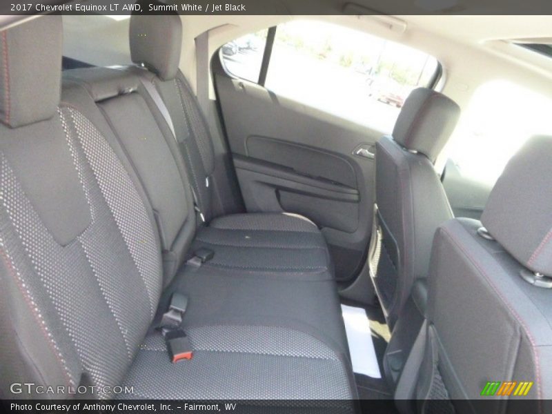 Summit White / Jet Black 2017 Chevrolet Equinox LT AWD
