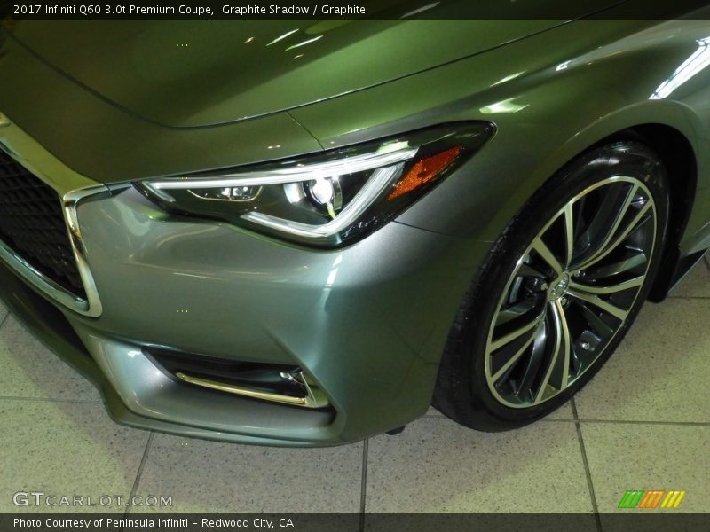 Graphite Shadow / Graphite 2017 Infiniti Q60 3.0t Premium Coupe