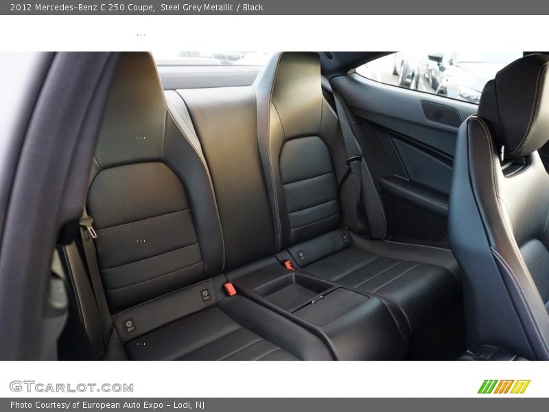 Steel Grey Metallic / Black 2012 Mercedes-Benz C 250 Coupe