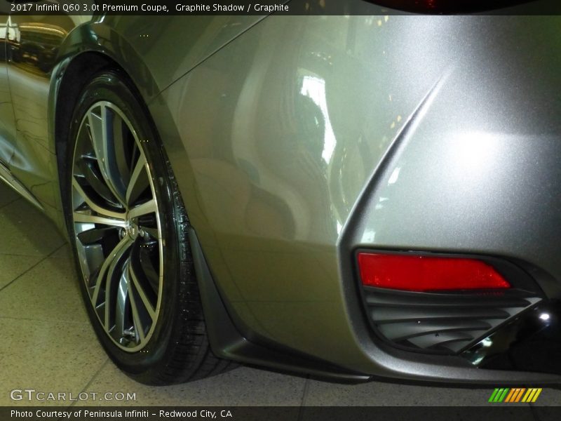 Graphite Shadow / Graphite 2017 Infiniti Q60 3.0t Premium Coupe