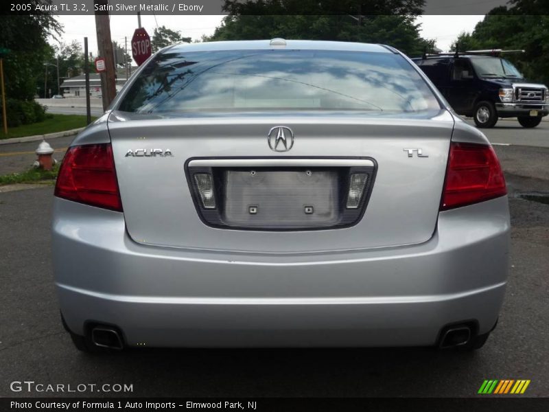 Satin Silver Metallic / Ebony 2005 Acura TL 3.2