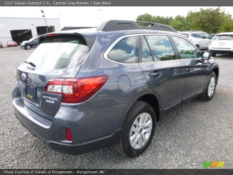 Carbide Gray Metallic / Slate Black 2017 Subaru Outback 2.5i