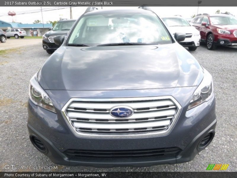 Carbide Gray Metallic / Slate Black 2017 Subaru Outback 2.5i