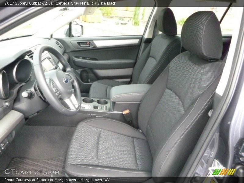 Carbide Gray Metallic / Slate Black 2017 Subaru Outback 2.5i