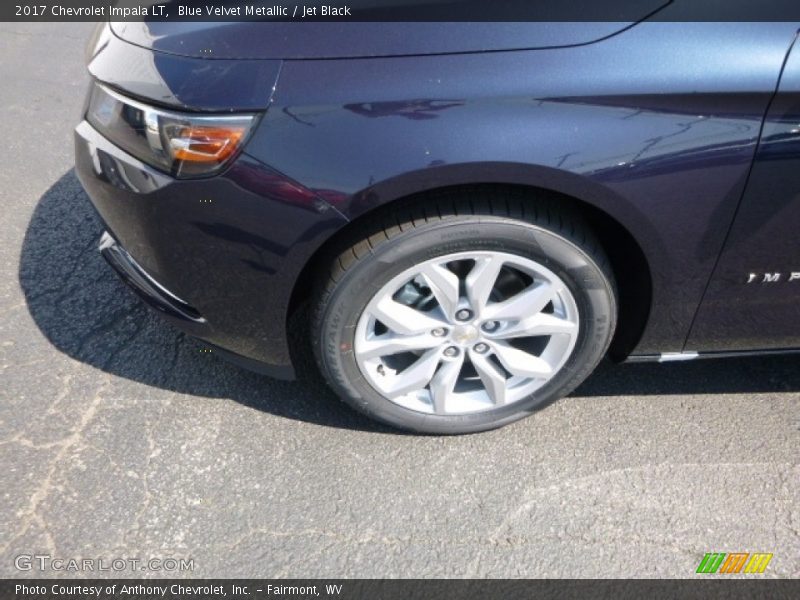Blue Velvet Metallic / Jet Black 2017 Chevrolet Impala LT