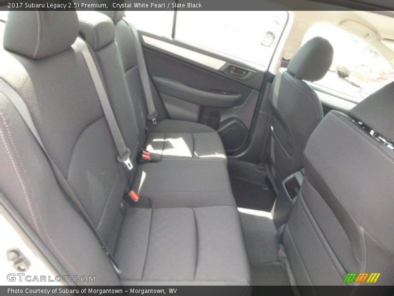 Crystal White Pearl / Slate Black 2017 Subaru Legacy 2.5i Premium