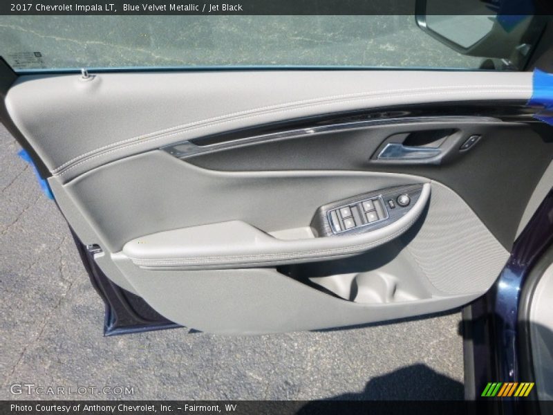Blue Velvet Metallic / Jet Black 2017 Chevrolet Impala LT