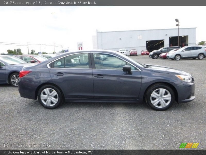 Carbide Gray Metallic / Slate Black 2017 Subaru Legacy 2.5i