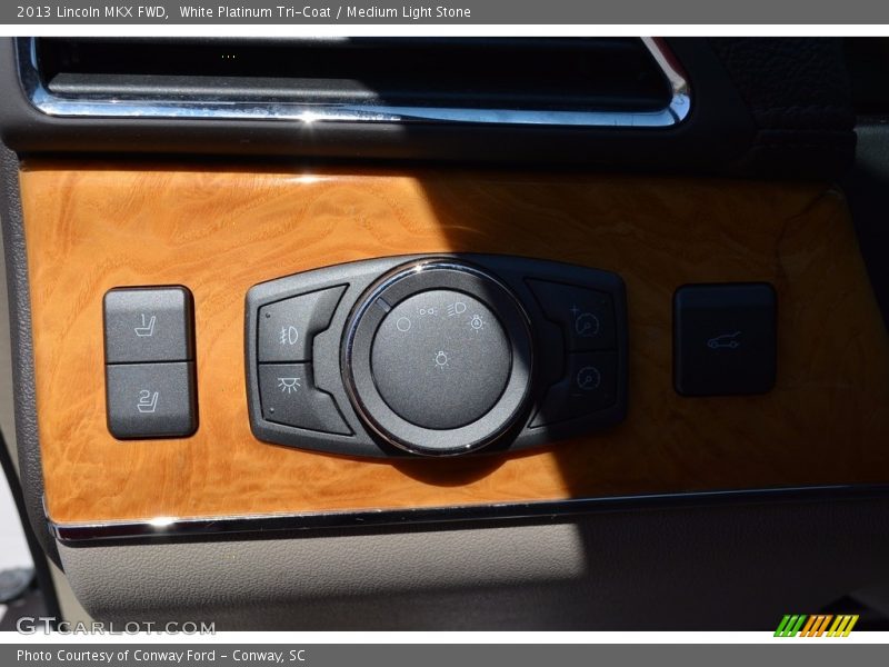 White Platinum Tri-Coat / Medium Light Stone 2013 Lincoln MKX FWD