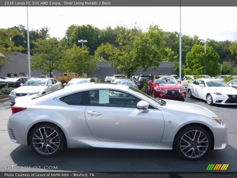  2016 RC 300 AWD Coupe Silver Lining Metallic