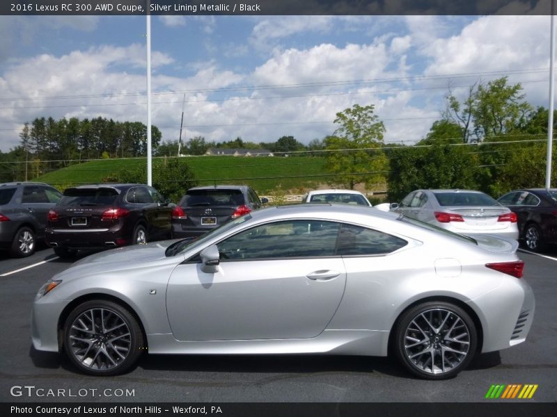  2016 RC 300 AWD Coupe Silver Lining Metallic
