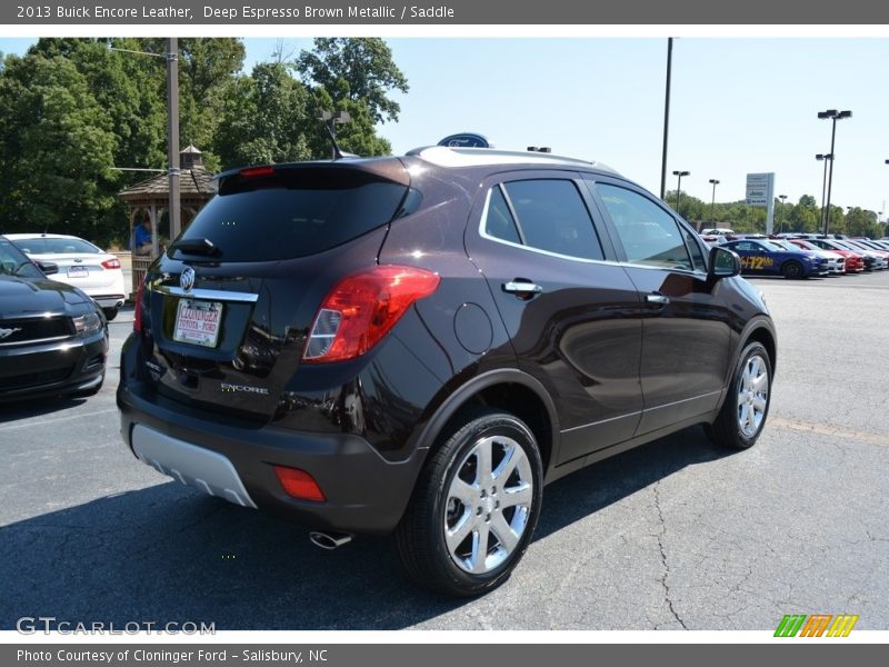 Deep Espresso Brown Metallic / Saddle 2013 Buick Encore Leather