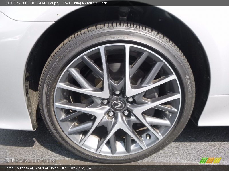  2016 RC 300 AWD Coupe Wheel