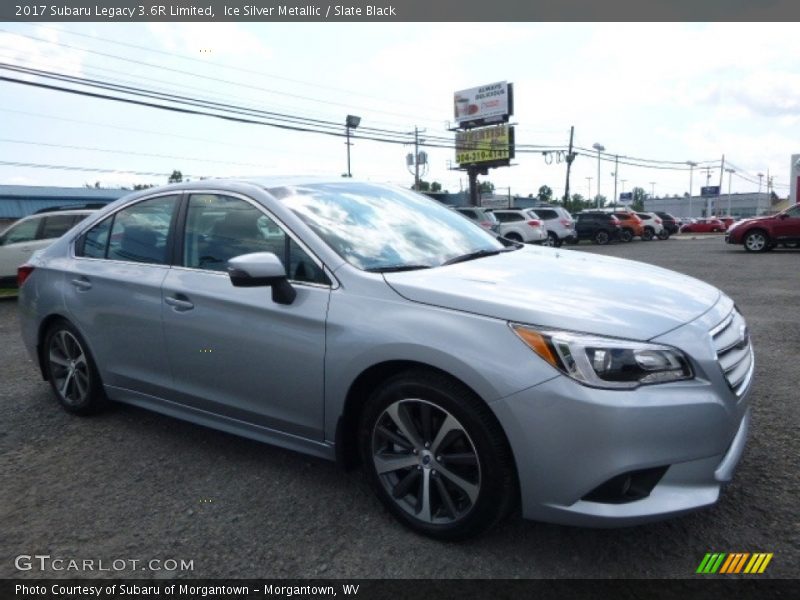 Ice Silver Metallic / Slate Black 2017 Subaru Legacy 3.6R Limited