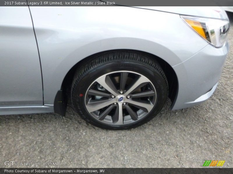 Ice Silver Metallic / Slate Black 2017 Subaru Legacy 3.6R Limited