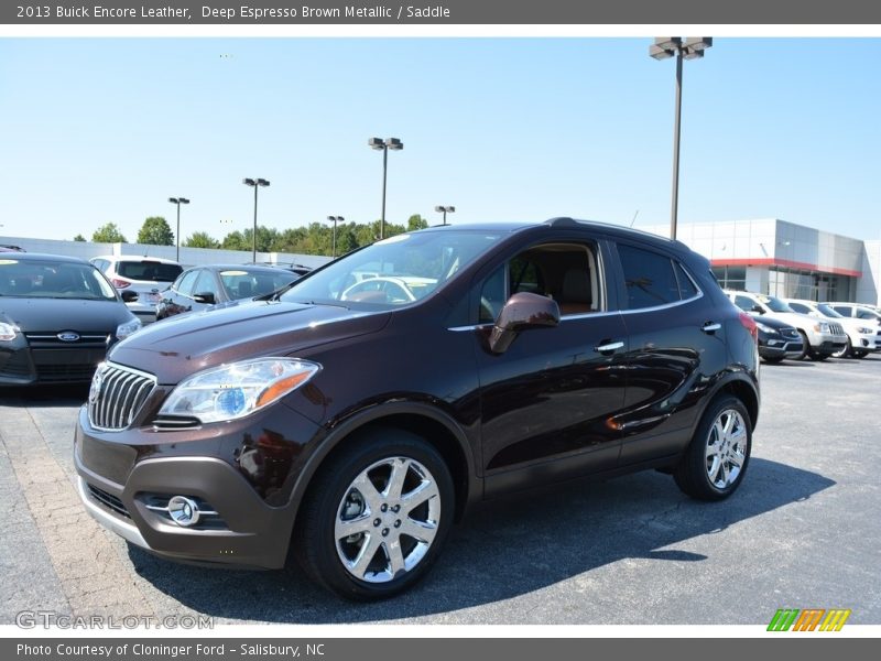 Deep Espresso Brown Metallic / Saddle 2013 Buick Encore Leather