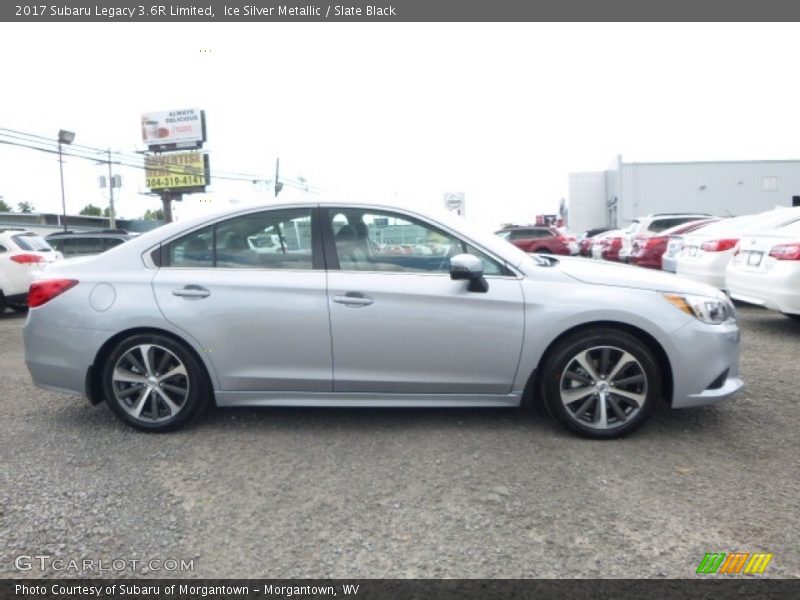 Ice Silver Metallic / Slate Black 2017 Subaru Legacy 3.6R Limited