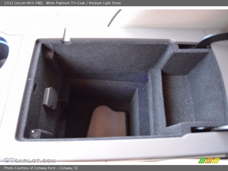 White Platinum Tri-Coat / Medium Light Stone 2013 Lincoln MKX FWD