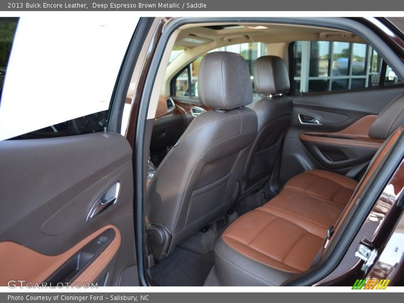 Deep Espresso Brown Metallic / Saddle 2013 Buick Encore Leather