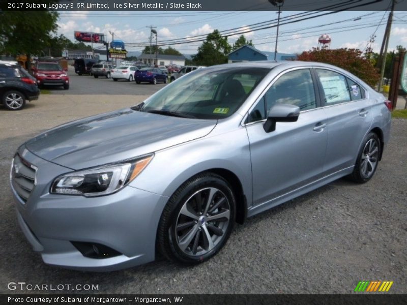 Ice Silver Metallic / Slate Black 2017 Subaru Legacy 3.6R Limited