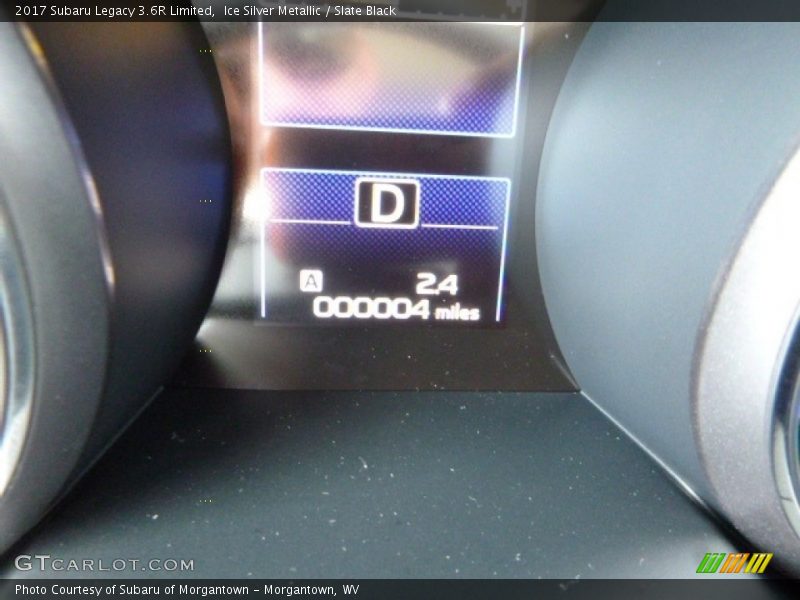 Ice Silver Metallic / Slate Black 2017 Subaru Legacy 3.6R Limited