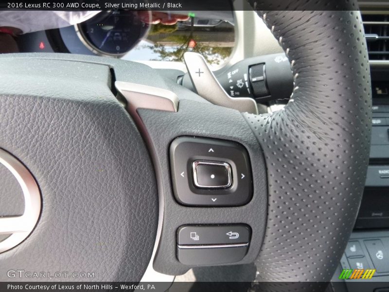Controls of 2016 RC 300 AWD Coupe