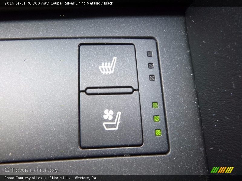 Controls of 2016 RC 300 AWD Coupe