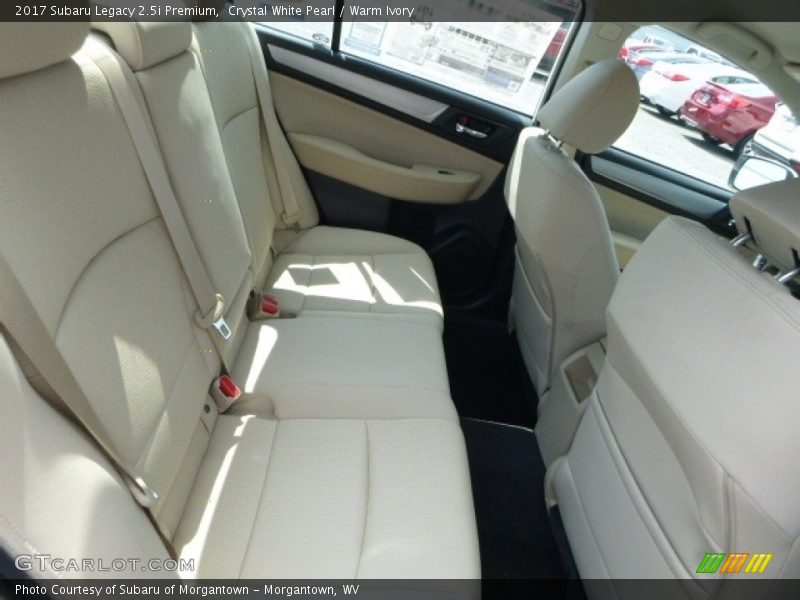 Crystal White Pearl / Warm Ivory 2017 Subaru Legacy 2.5i Premium