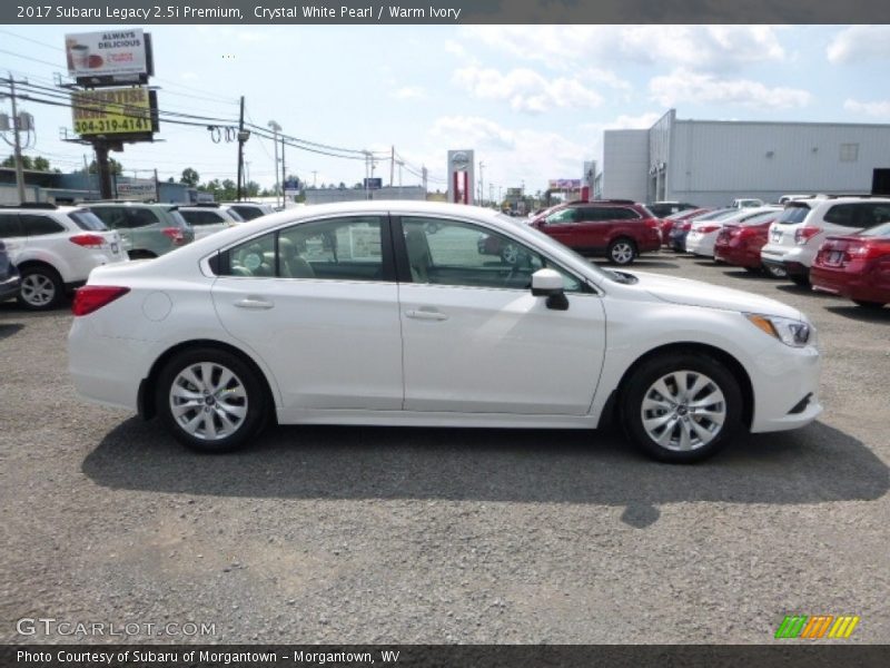 Crystal White Pearl / Warm Ivory 2017 Subaru Legacy 2.5i Premium