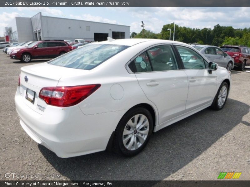 Crystal White Pearl / Warm Ivory 2017 Subaru Legacy 2.5i Premium