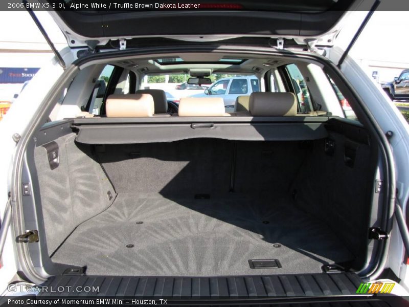 Alpine White / Truffle Brown Dakota Leather 2006 BMW X5 3.0i