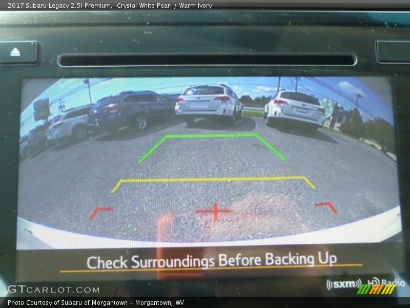 Crystal White Pearl / Warm Ivory 2017 Subaru Legacy 2.5i Premium