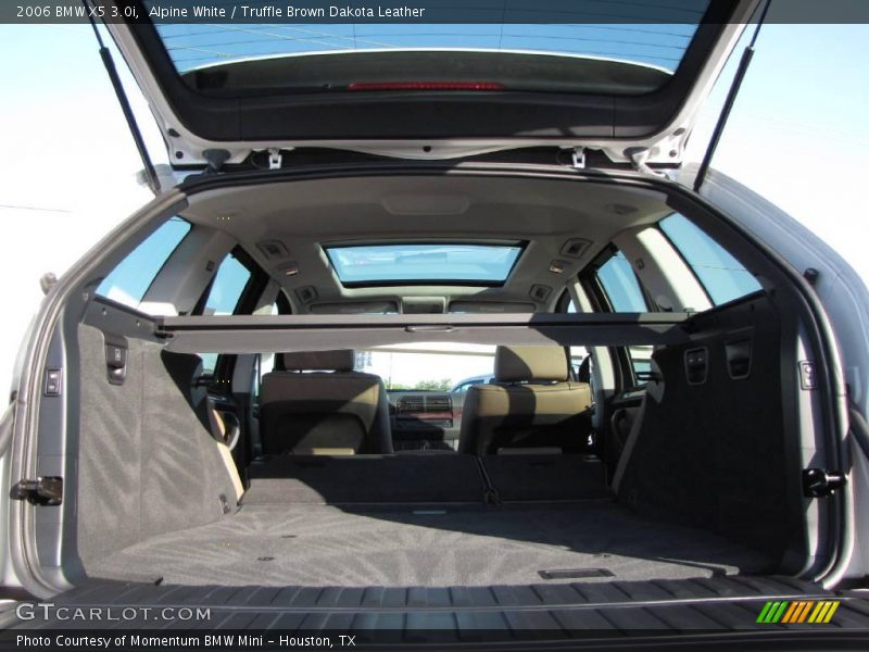 Alpine White / Truffle Brown Dakota Leather 2006 BMW X5 3.0i