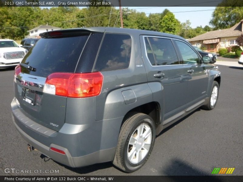 Gray Green Metallic / Jet Black 2013 GMC Terrain SLE AWD