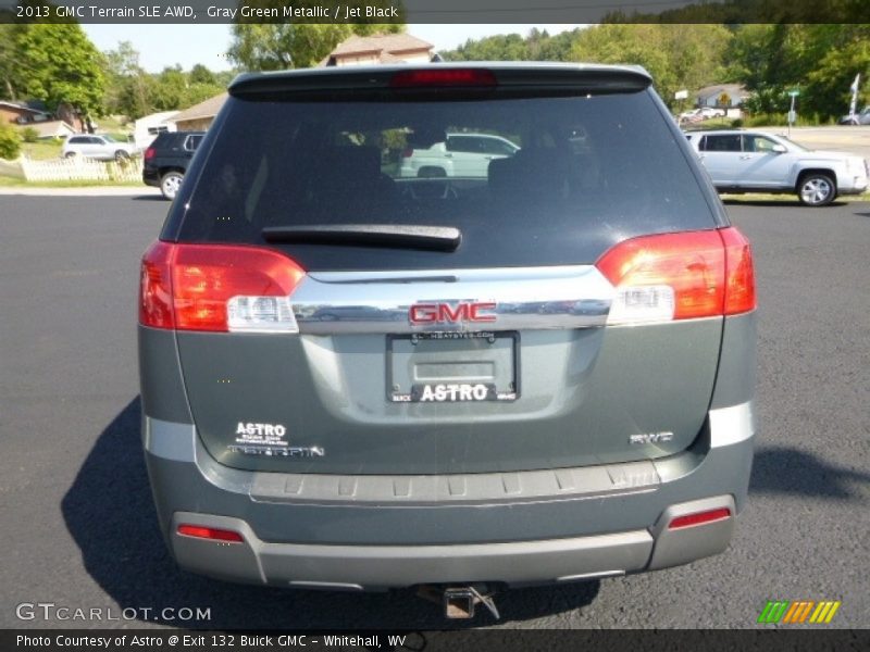Gray Green Metallic / Jet Black 2013 GMC Terrain SLE AWD