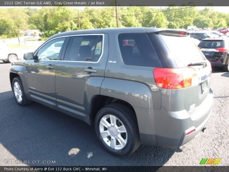 Gray Green Metallic / Jet Black 2013 GMC Terrain SLE AWD