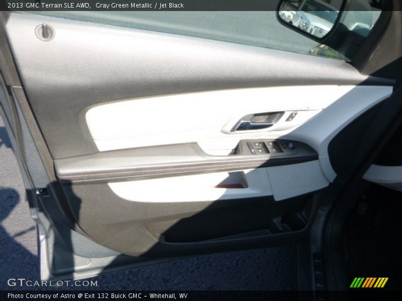 Gray Green Metallic / Jet Black 2013 GMC Terrain SLE AWD