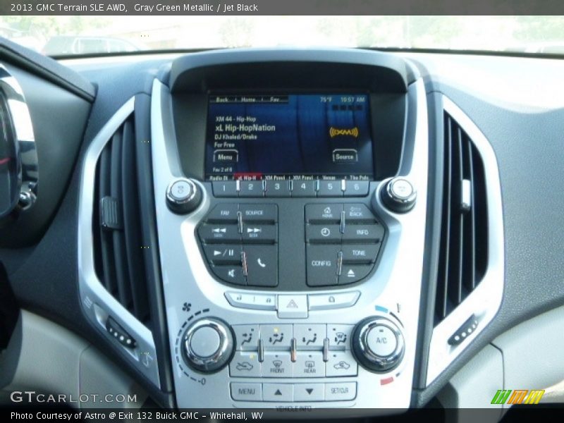 Gray Green Metallic / Jet Black 2013 GMC Terrain SLE AWD