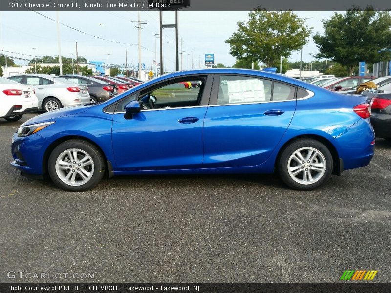  2017 Cruze LT Kinetic Blue Metallic