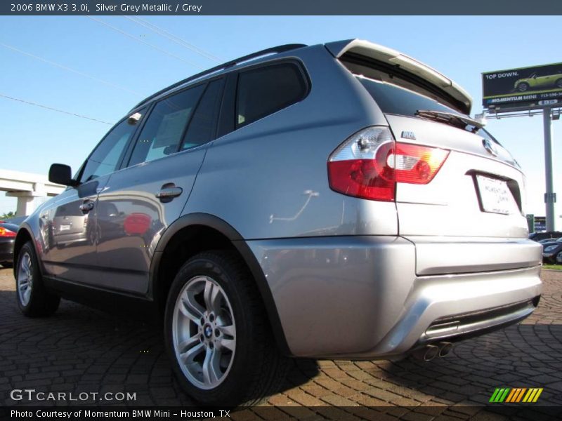 Silver Grey Metallic / Grey 2006 BMW X3 3.0i