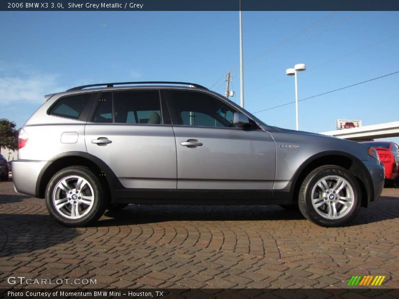 Silver Grey Metallic / Grey 2006 BMW X3 3.0i