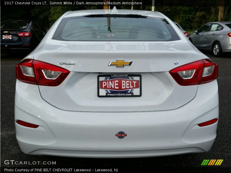 Summit White / Dark Atmosphere/Medium Atmosphere 2017 Chevrolet Cruze LT