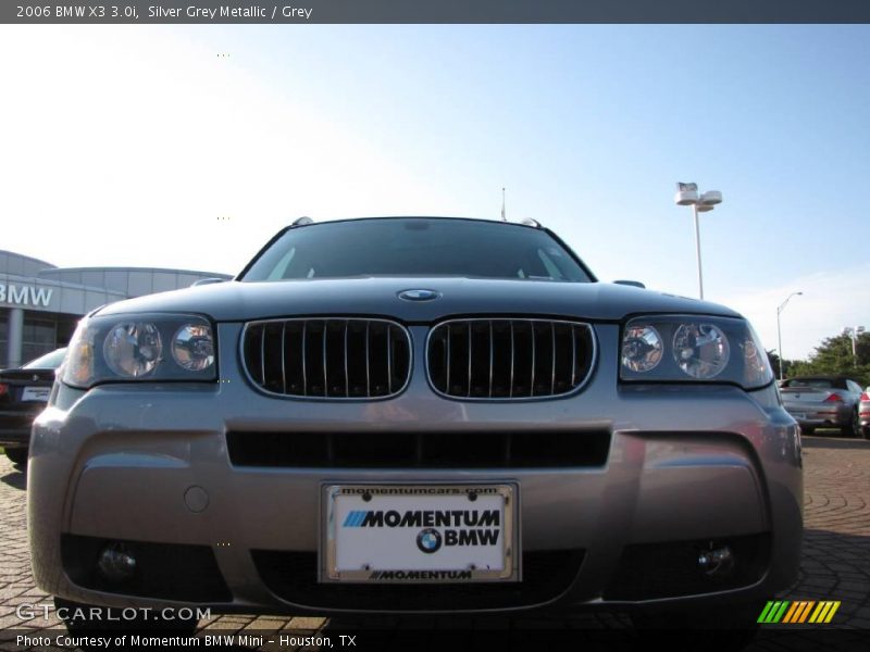 Silver Grey Metallic / Grey 2006 BMW X3 3.0i