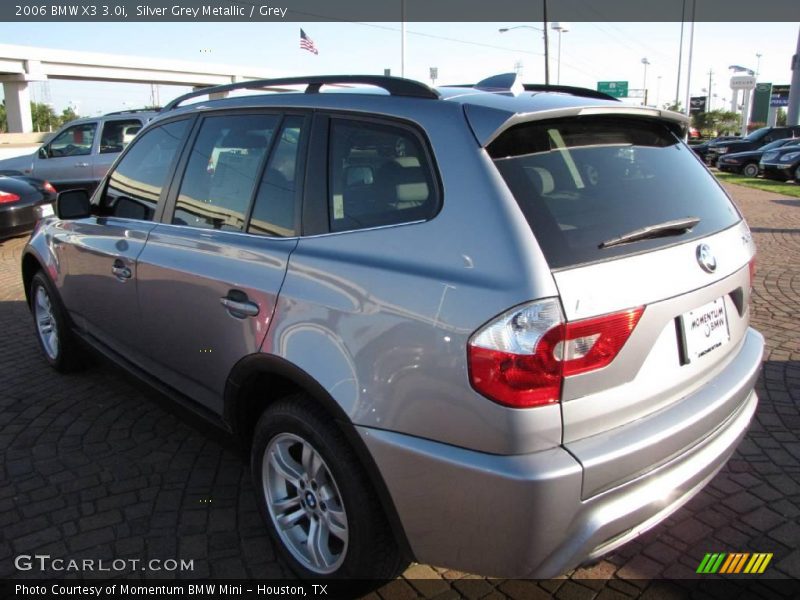 Silver Grey Metallic / Grey 2006 BMW X3 3.0i