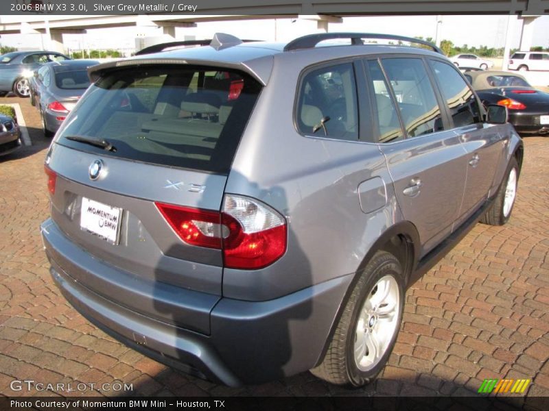 Silver Grey Metallic / Grey 2006 BMW X3 3.0i