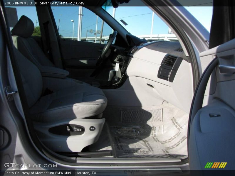 Silver Grey Metallic / Grey 2006 BMW X3 3.0i
