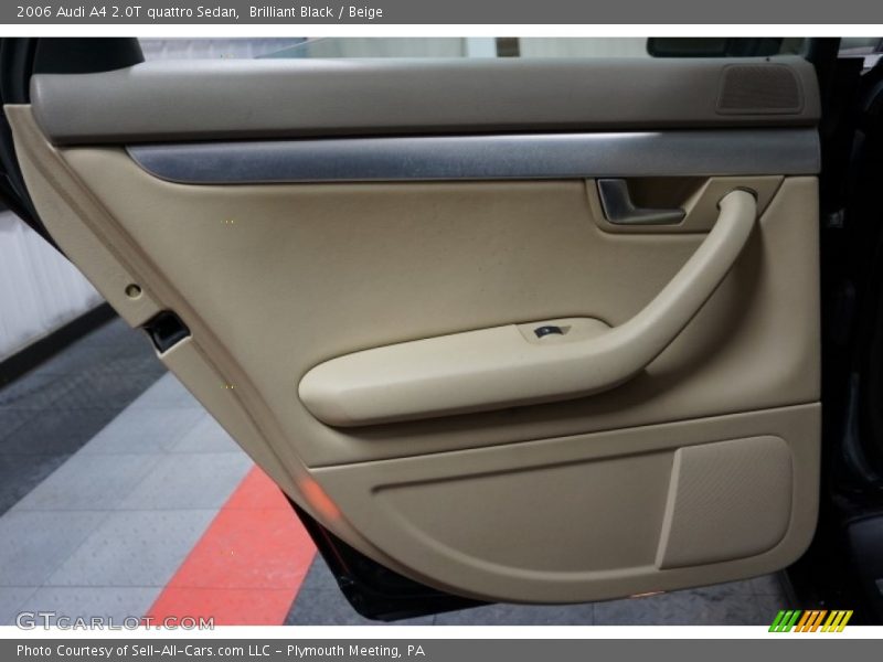 Brilliant Black / Beige 2006 Audi A4 2.0T quattro Sedan