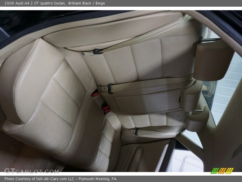 Brilliant Black / Beige 2006 Audi A4 2.0T quattro Sedan
