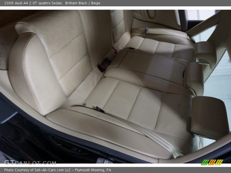 Brilliant Black / Beige 2006 Audi A4 2.0T quattro Sedan